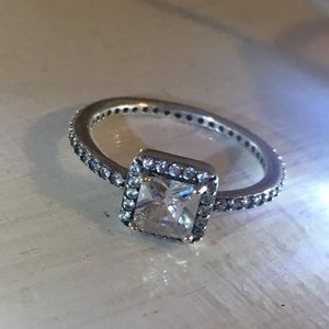 925 Sterling silver Ring CZ Cubic zirconia